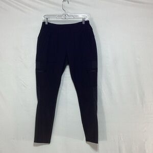 Athleta Headlands Hybrid Black Cargo Pants size 14